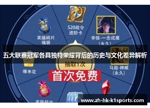 五大联赛冠军各具独特荣耀背后的历史与文化差异解析